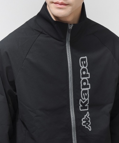Kappa(カッパ)の「カッパ Kappa Kappaトラックジャケット(ジャージ・メンズ・ブラック/オフホワイト・M/L/LL)」の9枚目の写真