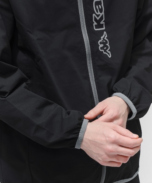 Kappa(カッパ)の「カッパ Kappa Kappaトラックジャケット(ジャージ・メンズ・ブラック/オフホワイト・M/L/LL)」の11枚目の写真