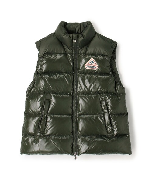Pyrenex（ピレネックス）の「PYRENEX JOHN ナイロンダウンベスト（ダウンベスト・メンズ・ネイビー/グリーン・M）」の2枚目の写真