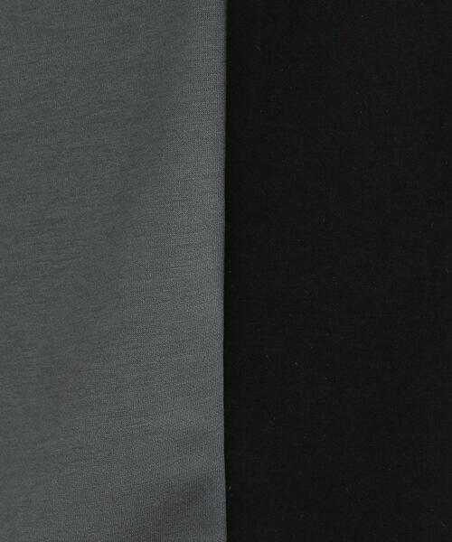 tk.TAKEO KIKUCHI(ティーケータケオキクチ)の「サイド切り替えカットソー(Tシャツ/カットソー・メンズ・チャコールグレー/ブルーグリーン/ホワイト・02/03)」の12枚目の写真