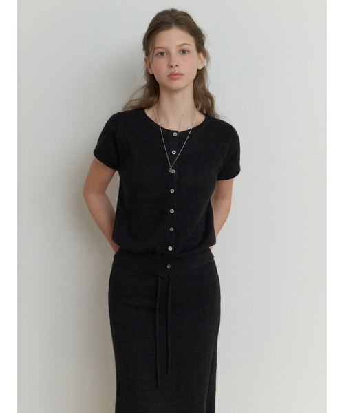 RE_L(リエル)の「Two-piece half cardigan (black)(カーディガン/ボレロ・レディース・その他・FREE)」の2枚目の写真