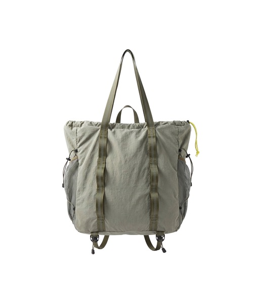 IO（イオ）（イオ）の「FRANK PRODUCTS / ２WAY WANDER BAG-Lsize / FR2026SS001WB（バックパック/リュック・レディース・イエロー/ブラック/グリーン・LARGE）」の11枚目の写真