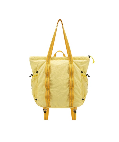 IO（イオ）（イオ）の「FRANK PRODUCTS / ２WAY WANDER BAG-Lsize / FR2026SS001WB（バックパック/リュック・レディース・イエロー/ブラック/グリーン・LARGE）」の12枚目の写真