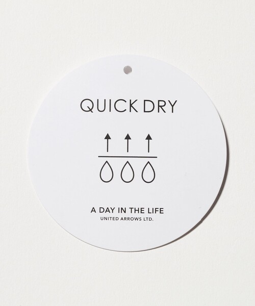 A DAY IN THE LIFE UNITED ARROWS(アデイインザライフユナイテッドアローズ)の「シルケット サッカー フェイクレイヤード キーネックカットソー-吸水速乾-<A DAY IN THE LIFE>(Tシャツ/カットソー・メンズ・ライトグレー/その他1/ネイビー・M/XL/L)」の15枚目の写真