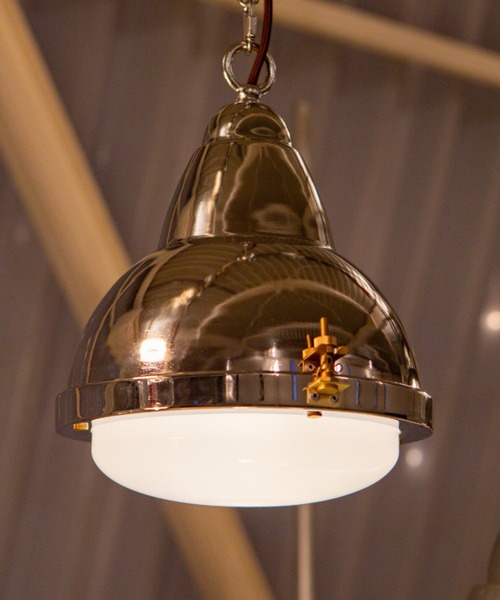 ALUMINUM WAREHOUSE LAMP S CHROME/アルミニウム ペンダントランプ