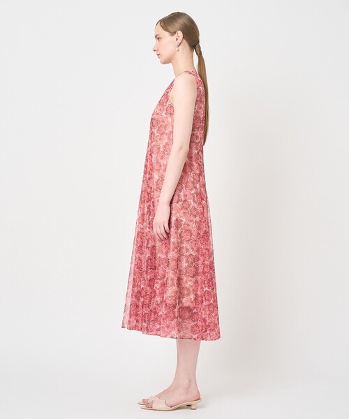ANAYI(アナイ)の「Moon Shell プリントマチフレア ワンピース(ワンピース・レディース・ピンク/ブルー・38/36/34)」の4枚目の写真