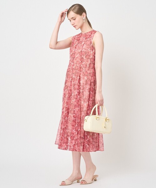 ANAYI(アナイ)の「Moon Shell プリントマチフレア ワンピース(ワンピース・レディース・ピンク/ブルー・38/36/34)」の7枚目の写真