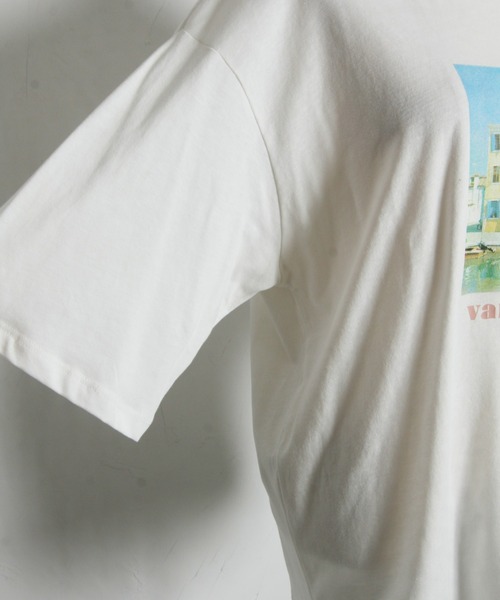 &. NOSTALGIA(アンドドットノスタルジア)の「フォトプリントTシャツ(Tシャツ/カットソー・レディース・オフホワイト/ブラック・M)」の22枚目の写真