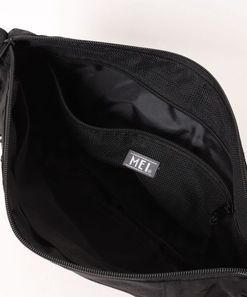 MEI(メイ)の「【MEI / メイ 】BOTTOM LINE SHOULDER / ボトムラインショルダー(ボディバッグ/ウエストポーチ・レディース・ライトグレー/ブラック/ベージュ・FREE)」の15枚目の写真