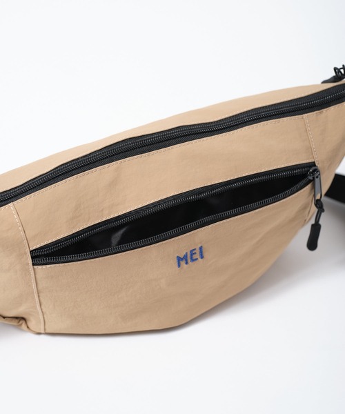 MEI(メイ)の「【MEI / メイ 】BOTTOM LINE SHOULDER / ボトムラインショルダー(ボディバッグ/ウエストポーチ・レディース・ライトグレー/ブラック/ベージュ・FREE)」の10枚目の写真