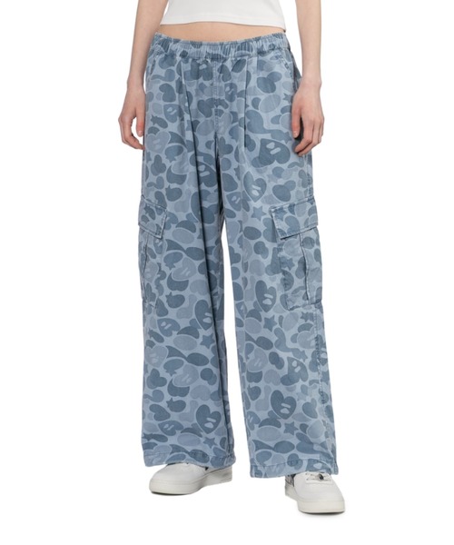 A BATHING APE(アベイシングエイプ)の「CAMO PRINTED PANT(その他パンツ・レディース・ベージュ/オリーブ/ブルー・X-SMALL/SMALL)」の8枚目の写真