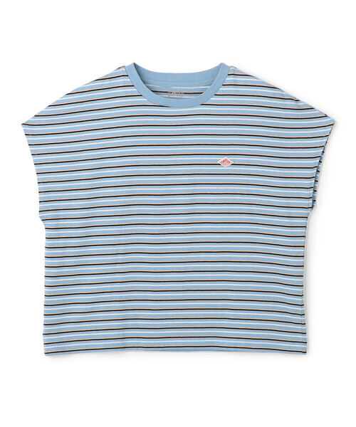DANTON(ダントン)の「Women's Cotton Jersey Dolman Short T-shirt Stripe(Tシャツ/カットソー・レディース・ベージュ系その他/ホワイト系その他/ホワイト系その他5/ブルー系その他5/ブルー系その他/グリーン系その他・S/M)」の5枚目の写真