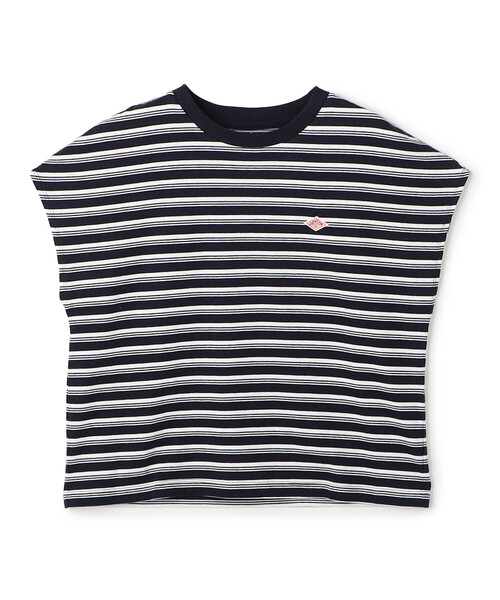 DANTON(ダントン)の「Women's Cotton Jersey Dolman Short T-shirt Stripe(Tシャツ/カットソー・レディース・ベージュ系その他/ホワイト系その他/ホワイト系その他5/ブルー系その他5/ブルー系その他/グリーン系その他・S/M)」の6枚目の写真