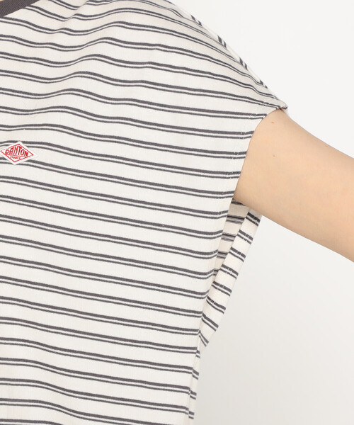 DANTON(ダントン)の「Women's Cotton Jersey Dolman Short T-shirt Stripe(Tシャツ/カットソー・レディース・ベージュ系その他/ホワイト系その他/ホワイト系その他5/ブルー系その他5/ブルー系その他/グリーン系その他・S/M)」の13枚目の写真