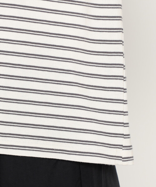 DANTON(ダントン)の「Women's Cotton Jersey Dolman Short T-shirt Stripe(Tシャツ/カットソー・レディース・ベージュ系その他/ホワイト系その他/ホワイト系その他5/ブルー系その他5/ブルー系その他/グリーン系その他・S/M)」の14枚目の写真