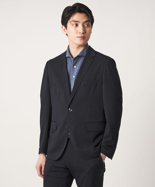 A DAY IN THE LIFE UNITED ARROWS(アデイインザライフユナイテッドアローズ)の「カノコ 2ボタンジャケット-セットアップ対応・マシンウォッシャブル-<A DAY IN THE LIFE>(テーラードジャケット・メンズ・グレー系/ロイヤルブルー/ネイビー・XL/M/S/L)」の3枚目の写真