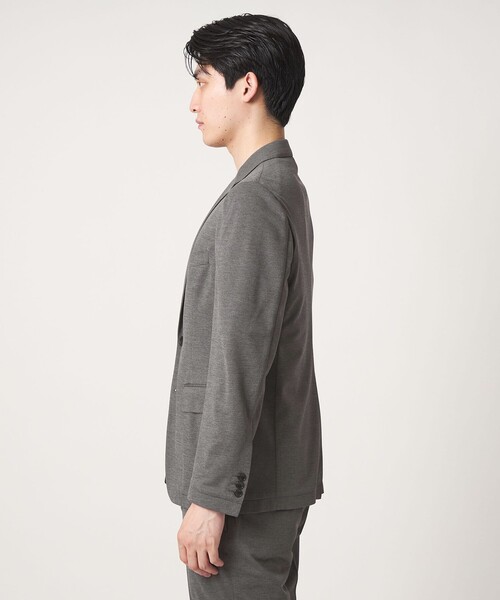 A DAY IN THE LIFE UNITED ARROWS(アデイインザライフユナイテッドアローズ)の「カノコ 2ボタンジャケット-セットアップ対応・マシンウォッシャブル-<A DAY IN THE LIFE>(テーラードジャケット・メンズ・グレー系/ロイヤルブルー/ネイビー・XL/M/S/L)」の12枚目の写真
