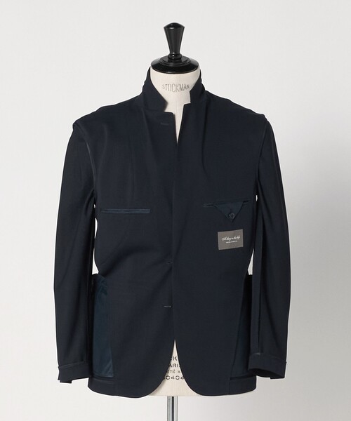 A DAY IN THE LIFE UNITED ARROWS(アデイインザライフユナイテッドアローズ)の「カノコ 2ボタンジャケット-セットアップ対応・マシンウォッシャブル-<A DAY IN THE LIFE>(テーラードジャケット・メンズ・グレー系/ロイヤルブルー/ネイビー・XL/M/S/L)」の21枚目の写真
