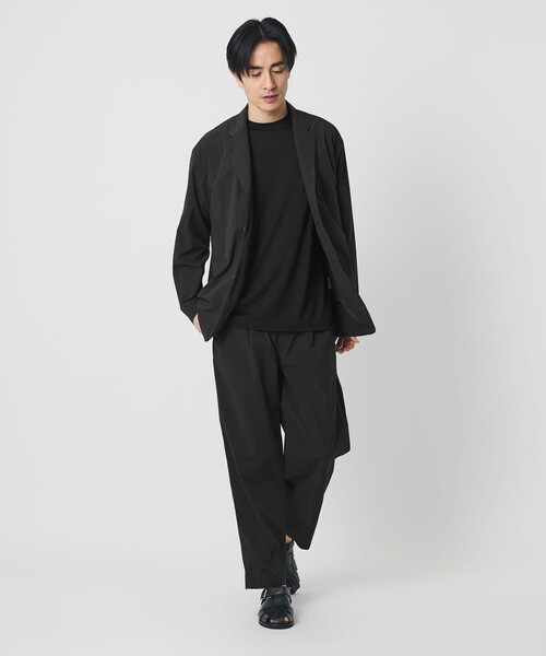BEAUTY&YOUTH UNITED ARROWS（ビューティーアンドユースユナイテッドアローズ）の「360°MASTER ICE バルーン イージーパンツ NO.9 セットアップ対応 接触冷感 ストレッチ 撥水 UVカット（その他パンツ・メンズ・ダークグレー/ブラック・XL/M/S/L）」の3枚目の写真