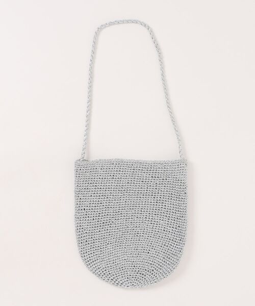 enlit（エンリット）の「【 elint 】 バケツ型 編み ショルダーバッグ（ショルダーバッグ・レディース・ゴールド/ブラウン/シルバー/レッド/ブルー・FREE）」の6枚目の写真