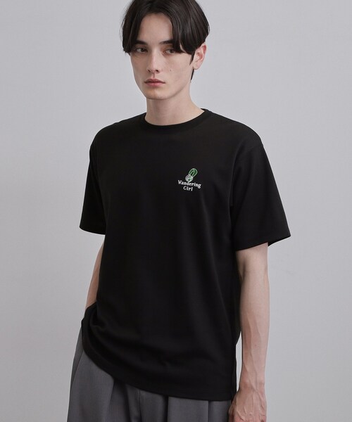 tk.TAKEO KIKUCHI(ティーケータケオキクチ)の「GIRLバックTシャツ(Tシャツ/カットソー・メンズ・ブラック/ブルー/ホワイト・02/03/04)」の8枚目の写真