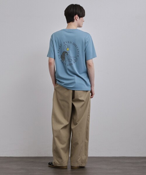 tk.TAKEO KIKUCHI(ティーケータケオキクチ)の「GIRLバックTシャツ(Tシャツ/カットソー・メンズ・ブラック/ブルー/ホワイト・02/03/04)」の14枚目の写真