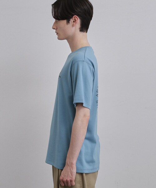 tk.TAKEO KIKUCHI(ティーケータケオキクチ)の「GIRLバックTシャツ(Tシャツ/カットソー・メンズ・ブラック/ブルー/ホワイト・02/03/04)」の17枚目の写真