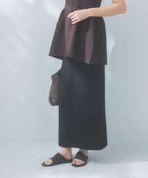 URBAN RESEARCH ROSSO WOMEN | ウォッシャブルニットストレートスカート(スカート)