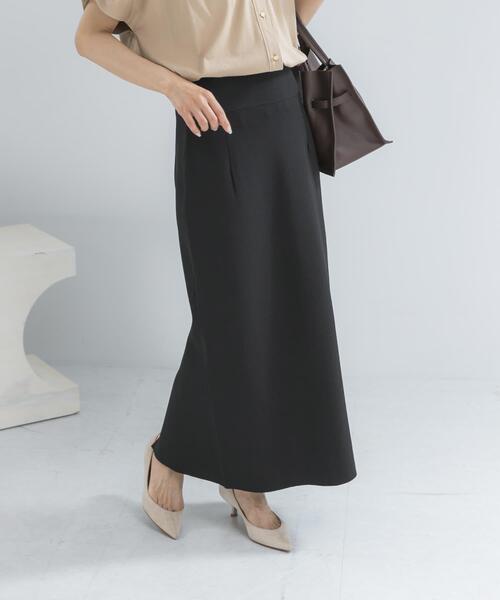 URBAN RESEARCH ROSSO WOMEN(アーバンリサーチ ロッソ)の「ウォッシャブルニットストレートスカート(スカート・レディース・ブラック/ブラウン・FREE)」の20枚目の写真