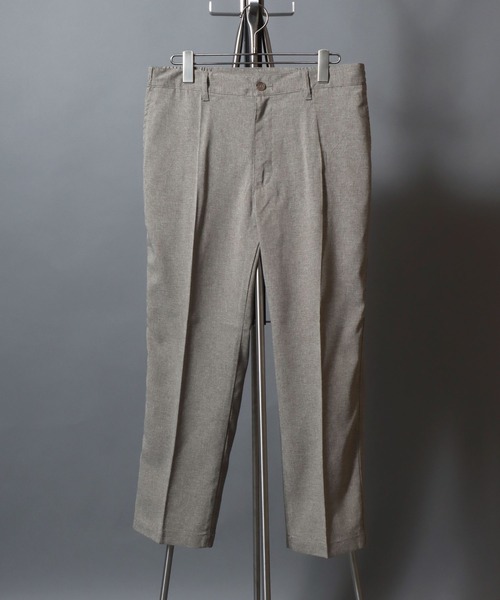 ANPAS（アンパス）の「Dry & Cool Easy Tapered Summer Trousers/Pants / ドライ＆クール サマートラウザーパンツ 〈選べるレングス66㎝/72㎝〉 接触冷感/吸水速乾/ストレッチ/ウエストゴム イージーテーパードパンツ ボトムス メンズ スラックス（スラックス・メンズ・ブラック系その他/グレー系その他/ベージュ系その他/グレー/ブラック/ベージュ・M/L/LL）」の5枚目の写真
