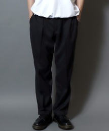 ANPAS（アンパス）の「Dry & Cool Easy Tapered Summer Trousers/Pants / ドライ＆クール サマートラウザーパンツ 〈選べるレングス66㎝/72㎝〉 接触冷感/吸水速乾/ストレッチ/ウエストゴム イージーテーパードパンツ ボトムス メンズ スラックス（スラックス）」