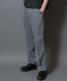 ANPAS（アンパス）の「Dry & Cool Easy Tapered Summer Trousers/Pants / ドライ＆クール サマートラウザーパンツ 〈選べるレングス66㎝/72㎝〉 接触冷感/吸水速乾/ストレッチ/ウエストゴム イージーテーパードパンツ ボトムス メンズ スラックス（スラックス）」