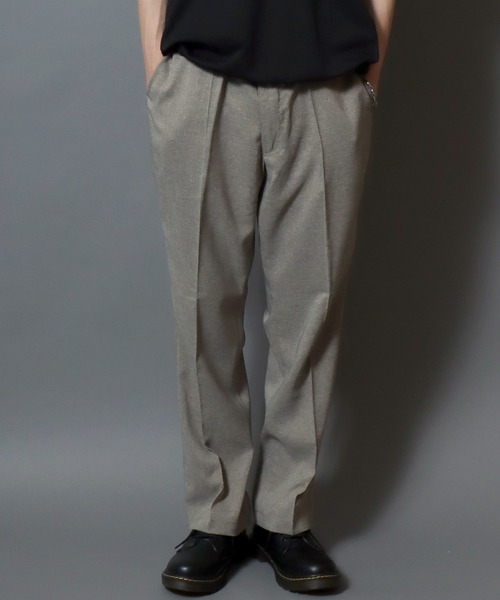 ANPAS（アンパス）の「Dry & Cool Easy Tapered Summer Trousers/Pants / ドライ＆クール サマートラウザーパンツ 〈選べるレングス66㎝/72㎝〉 接触冷感/吸水速乾/ストレッチ/ウエストゴム イージーテーパードパンツ ボトムス メンズ スラックス（スラックス・メンズ・ブラック系その他/グレー系その他/ベージュ系その他/グレー/ブラック/ベージュ・M/L/LL）」の6枚目の写真
