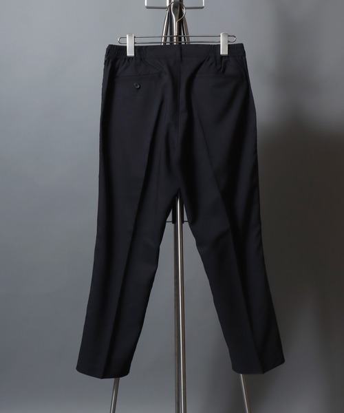 ANPAS（アンパス）の「Dry & Cool Easy Tapered Summer Trousers/Pants / ドライ＆クール サマートラウザーパンツ 〈選べるレングス66㎝/72㎝〉 接触冷感/吸水速乾/ストレッチ/ウエストゴム イージーテーパードパンツ ボトムス メンズ スラックス（スラックス・メンズ・ブラック系その他/グレー系その他/ベージュ系その他/グレー/ブラック/ベージュ・M/L/LL）」の8枚目の写真