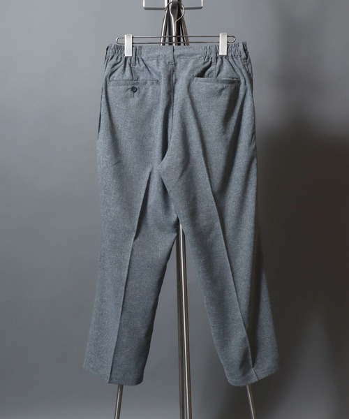 ANPAS（アンパス）の「Dry & Cool Easy Tapered Summer Trousers/Pants / ドライ＆クール サマートラウザーパンツ 〈選べるレングス66㎝/72㎝〉 接触冷感/吸水速乾/ストレッチ/ウエストゴム イージーテーパードパンツ ボトムス メンズ スラックス（スラックス・メンズ・ブラック系その他/グレー系その他/ベージュ系その他/グレー/ブラック/ベージュ・M/L/LL）」の11枚目の写真
