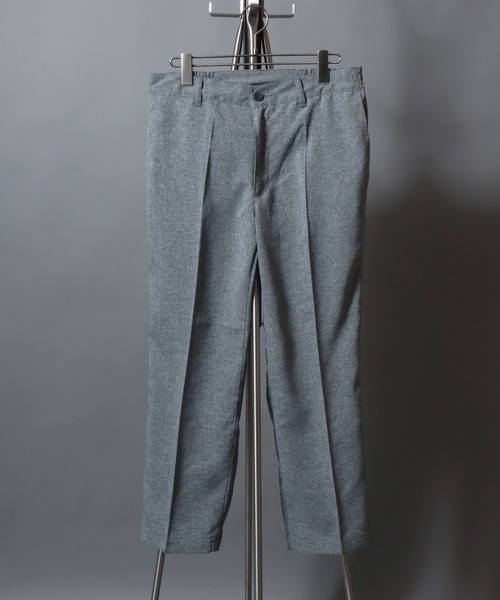 ANPAS（アンパス）の「Dry & Cool Easy Tapered Summer Trousers/Pants / ドライ＆クール サマートラウザーパンツ 〈選べるレングス66㎝/72㎝〉 接触冷感/吸水速乾/ストレッチ/ウエストゴム イージーテーパードパンツ ボトムス メンズ スラックス（スラックス・メンズ・ブラック系その他/グレー系その他/ベージュ系その他/グレー/ブラック/ベージュ・M/L/LL）」の10枚目の写真