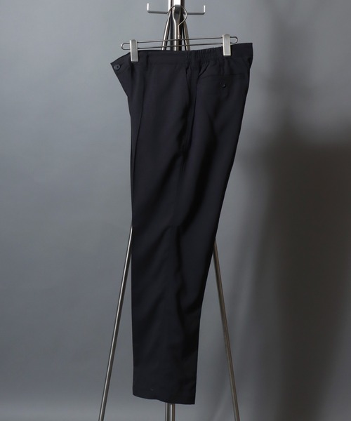ANPAS（アンパス）の「Dry & Cool Easy Tapered Summer Trousers/Pants / ドライ＆クール サマートラウザーパンツ 〈選べるレングス66㎝/72㎝〉 接触冷感/吸水速乾/ストレッチ/ウエストゴム イージーテーパードパンツ ボトムス メンズ スラックス（スラックス・メンズ・ブラック系その他/グレー系その他/ベージュ系その他/グレー/ブラック/ベージュ・M/L/LL）」の21枚目の写真