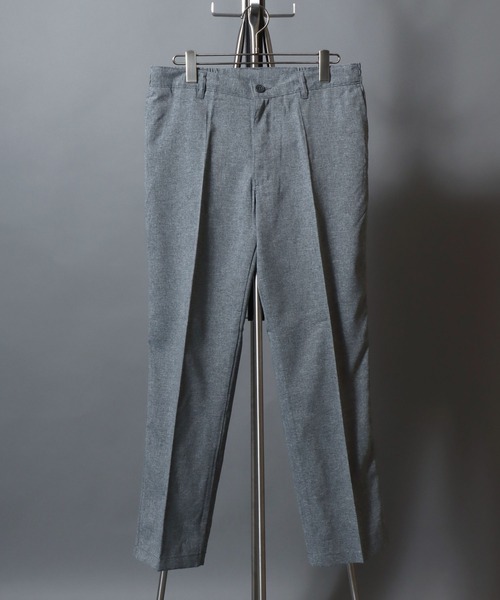 ANPAS（アンパス）の「Dry & Cool Easy Tapered Summer Trousers/Pants / ドライ＆クール サマートラウザーパンツ 〈選べるレングス66㎝/72㎝〉 接触冷感/吸水速乾/ストレッチ/ウエストゴム イージーテーパードパンツ ボトムス メンズ スラックス（スラックス・メンズ・ブラック系その他/グレー系その他/ベージュ系その他/グレー/ブラック/ベージュ・M/L/LL）」の22枚目の写真