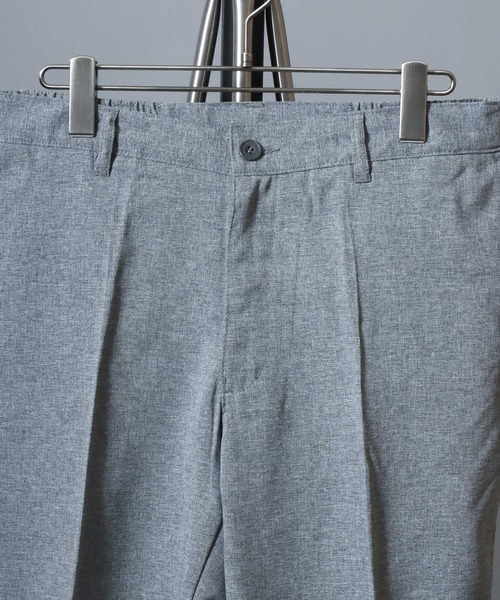 ANPAS（アンパス）の「Dry & Cool Easy Tapered Summer Trousers/Pants / ドライ＆クール サマートラウザーパンツ 〈選べるレングス66㎝/72㎝〉 接触冷感/吸水速乾/ストレッチ/ウエストゴム イージーテーパードパンツ ボトムス メンズ スラックス（スラックス・メンズ・ブラック系その他/グレー系その他/ベージュ系その他/グレー/ブラック/ベージュ・M/L/LL）」の16枚目の写真