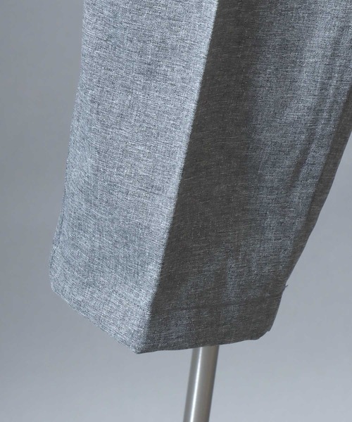 ANPAS（アンパス）の「Dry & Cool Easy Tapered Summer Trousers/Pants / ドライ＆クール サマートラウザーパンツ 〈選べるレングス66㎝/72㎝〉 接触冷感/吸水速乾/ストレッチ/ウエストゴム イージーテーパードパンツ ボトムス メンズ スラックス（スラックス・メンズ・ブラック系その他/グレー系その他/ベージュ系その他/グレー/ブラック/ベージュ・M/L/LL）」の13枚目の写真