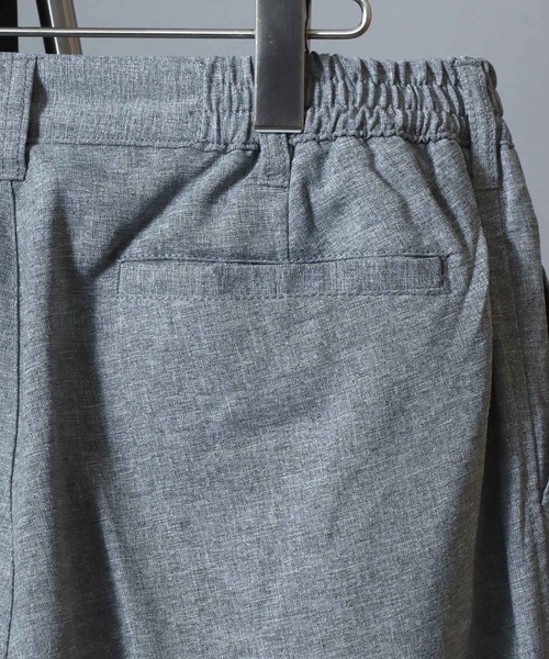 ANPAS（アンパス）の「Dry & Cool Easy Tapered Summer Trousers/Pants / ドライ＆クール サマートラウザーパンツ 〈選べるレングス66㎝/72㎝〉 接触冷感/吸水速乾/ストレッチ/ウエストゴム イージーテーパードパンツ ボトムス メンズ スラックス（スラックス・メンズ・ブラック系その他/グレー系その他/ベージュ系その他/グレー/ブラック/ベージュ・M/L/LL）」の12枚目の写真