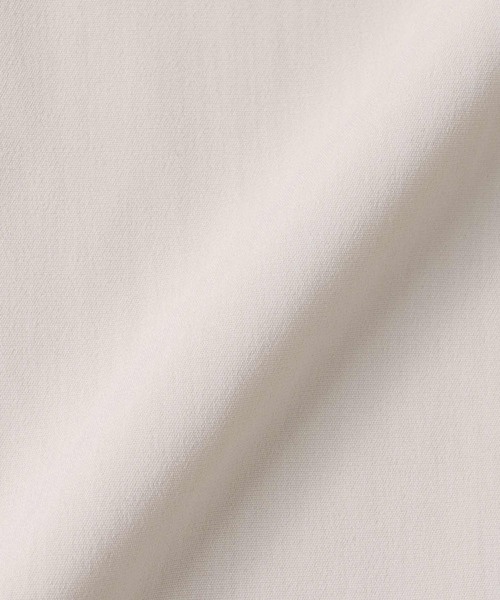 Jines（ジネス）の「クールドライタッチタックワイドパンツ（その他パンツ・レディース・チャコールグレー/ネイビー/アイボリー・38）」の4枚目の写真