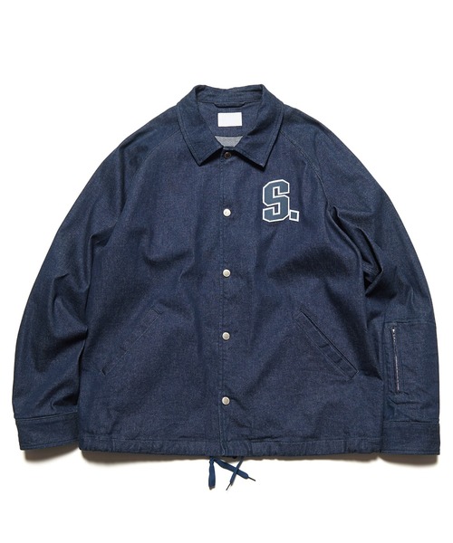 SOPHNET.(ソフネット)の「STRETCH TWILL COACH JACKET(ブルゾン・メンズ・ブラック/インディゴブルー/カーキ・2/3/1/4)」の3枚目の写真