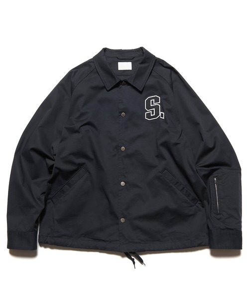 SOPHNET.(ソフネット)の「STRETCH TWILL COACH JACKET(ブルゾン・メンズ・ブラック/インディゴブルー/カーキ・2/3/1/4)」の1枚目の写真