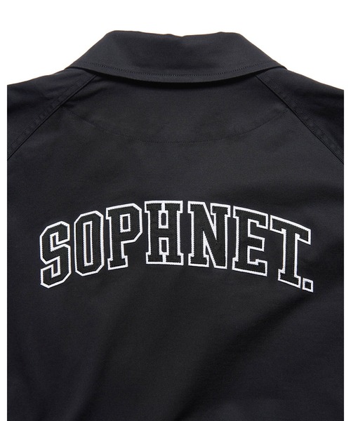 SOPHNET.(ソフネット)の「STRETCH TWILL COACH JACKET(ブルゾン・メンズ・ブラック/インディゴブルー/カーキ・2/3/1/4)」の8枚目の写真
