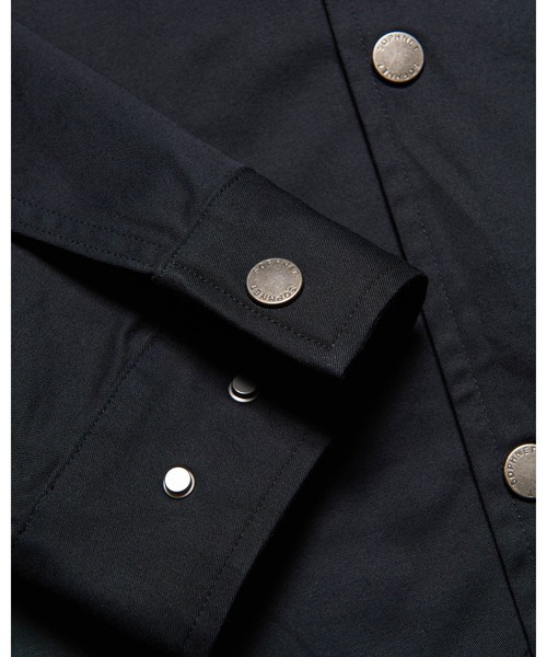 SOPHNET.(ソフネット)の「STRETCH TWILL COACH JACKET(ブルゾン・メンズ・ブラック/インディゴブルー/カーキ・2/3/1/4)」の9枚目の写真