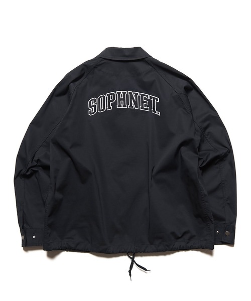 SOPHNET.(ソフネット)の「STRETCH TWILL COACH JACKET(ブルゾン・メンズ・ブラック/インディゴブルー/カーキ・2/3/1/4)」の6枚目の写真