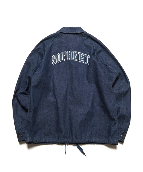 SOPHNET.(ソフネット)の「STRETCH TWILL COACH JACKET(ブルゾン・メンズ・ブラック/インディゴブルー/カーキ・2/3/1/4)」の11枚目の写真