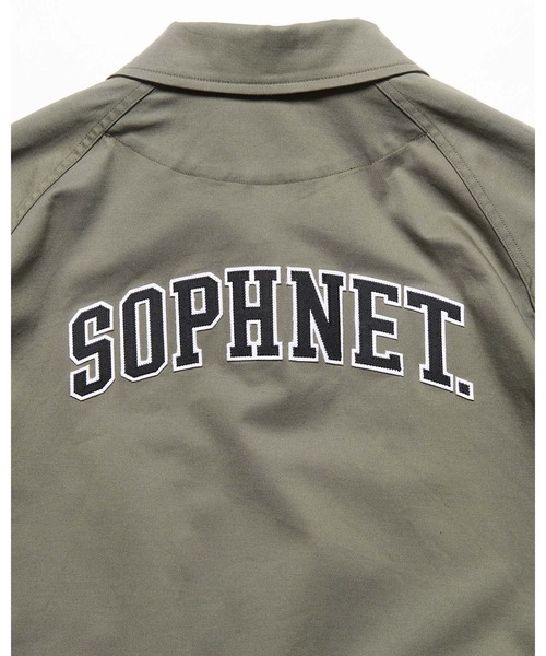 SOPHNET.(ソフネット)の「STRETCH TWILL COACH JACKET(ブルゾン・メンズ・ブラック/インディゴブルー/カーキ・2/3/1/4)」の18枚目の写真