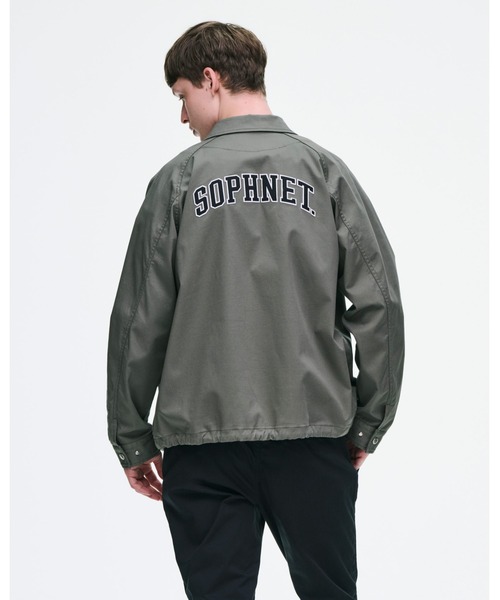 SOPHNET.(ソフネット)の「STRETCH TWILL COACH JACKET(ブルゾン・メンズ・ブラック/インディゴブルー/カーキ・2/3/1/4)」の4枚目の写真